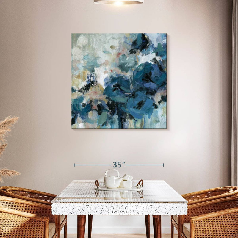 Midnight Splash, 36" H x 36" W