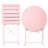 3 Pieces Patio Bistro Balcony Chair Table Set-644013735