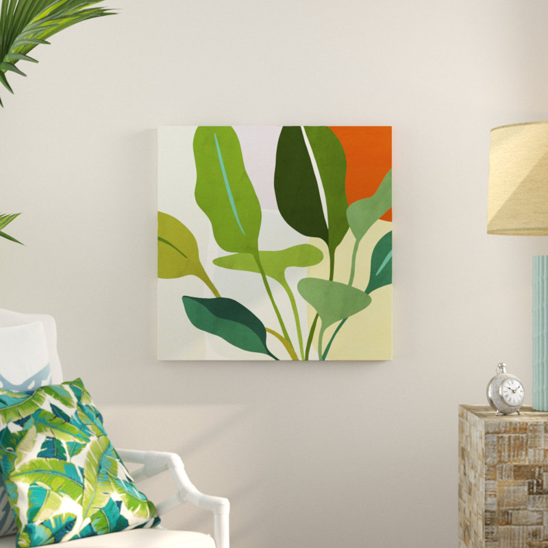 Tropica II by Victoria Borges - Wrapped Canvas Print, 76cm H x 76cm W