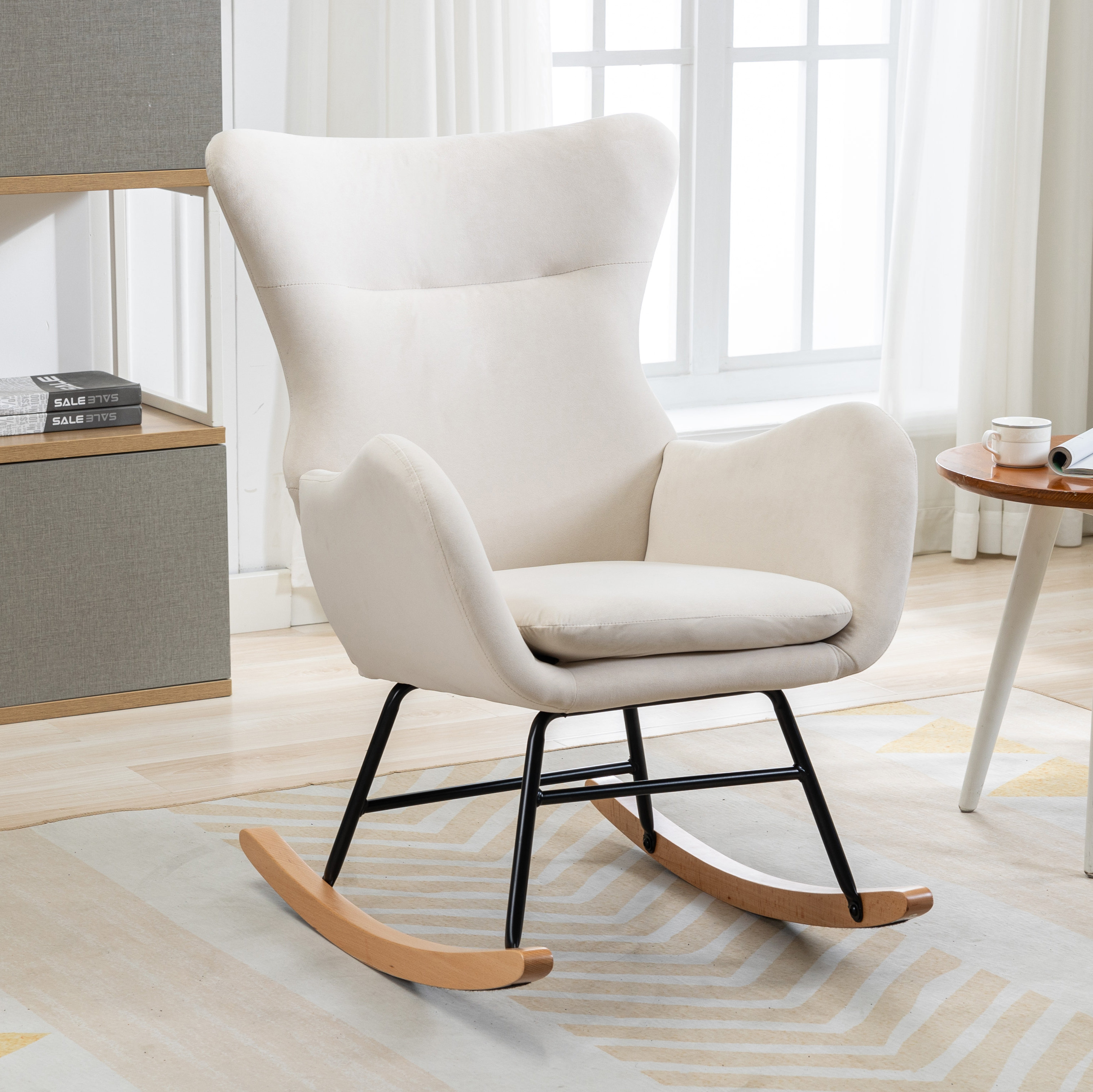 George Oliver Elmdale Rocking Chair & Reviews | Wayfair