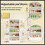 Garde-manger 50 po à DEL