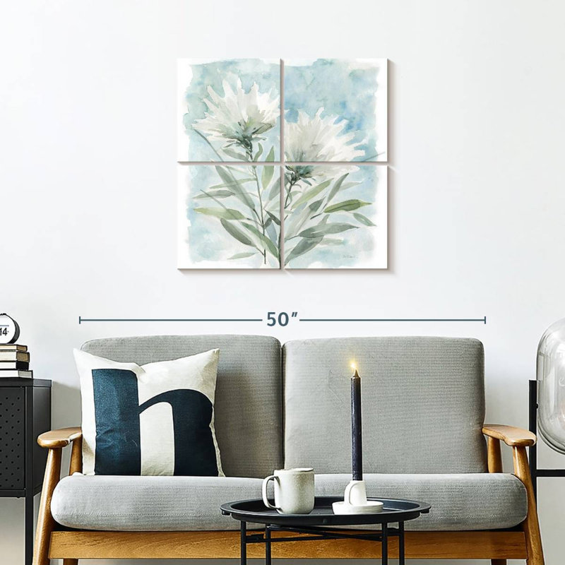 Harnek Wild Thistle Bloom I, 26" H x 26" W
