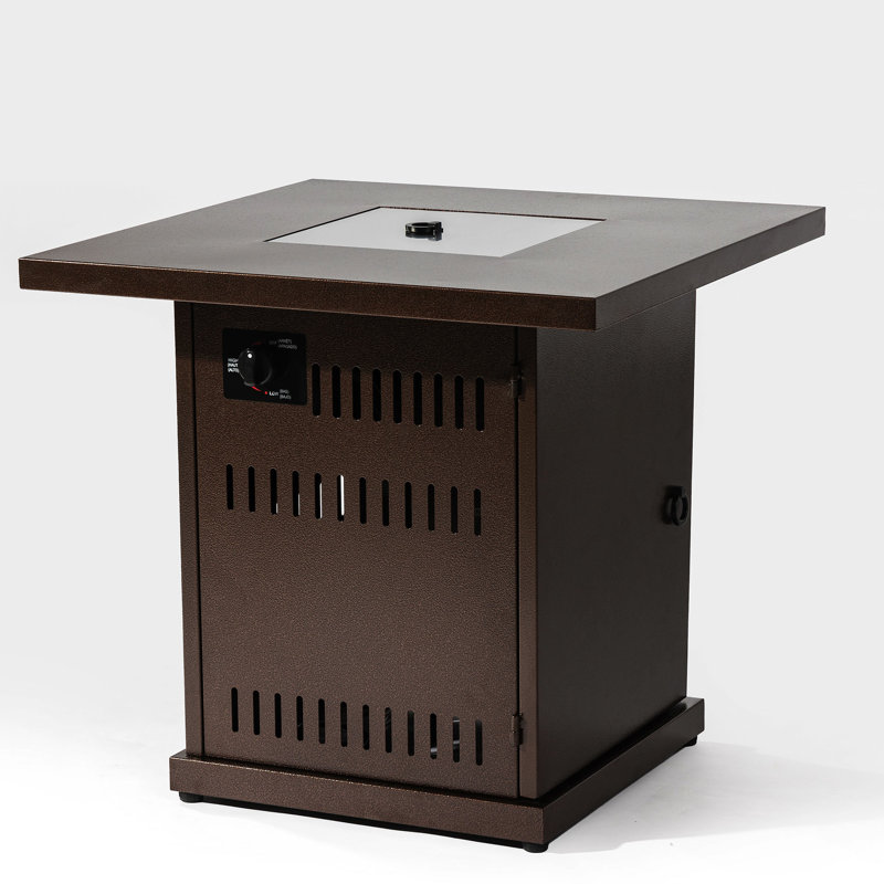 Table de feu au propane 28 po - polyvalente pour différentes activités d'extérieur