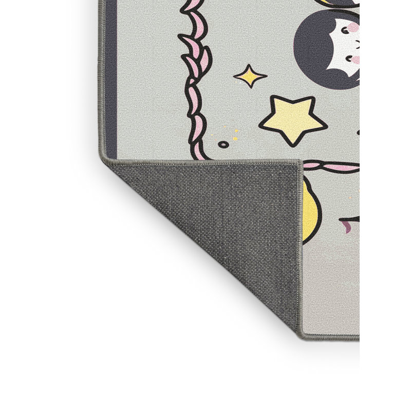 Tapis fantaisie East Urban Home, Rectangle 7 pi x 9 pi