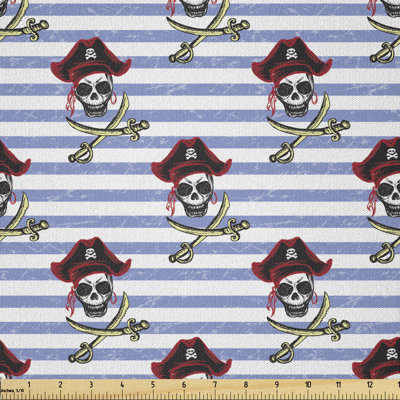 Dbora Scary Jolly Roger Multi-Purpose Fabric
