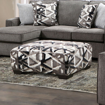 Aarushreddy Upholstered Ottoman