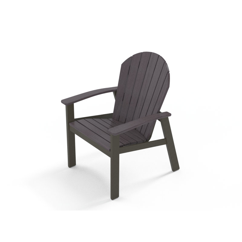 Augusto Outdoor Adirondack Chair, Boardwalk, Beachwood