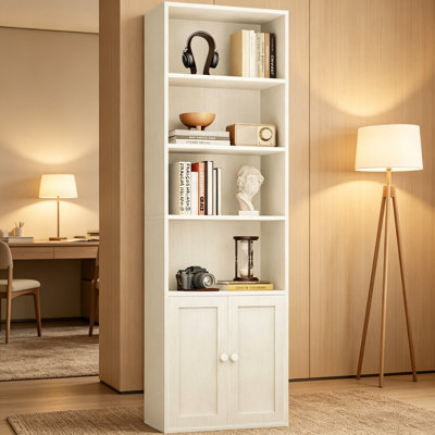 176.4cm H x 48cm W Engineered Wood Bookcase