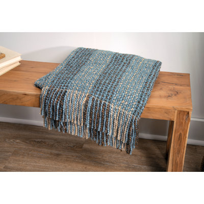 Hand Woven Throw Blanket