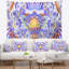 Tapisserie bleu pour motif de fée abstrait-28494990
