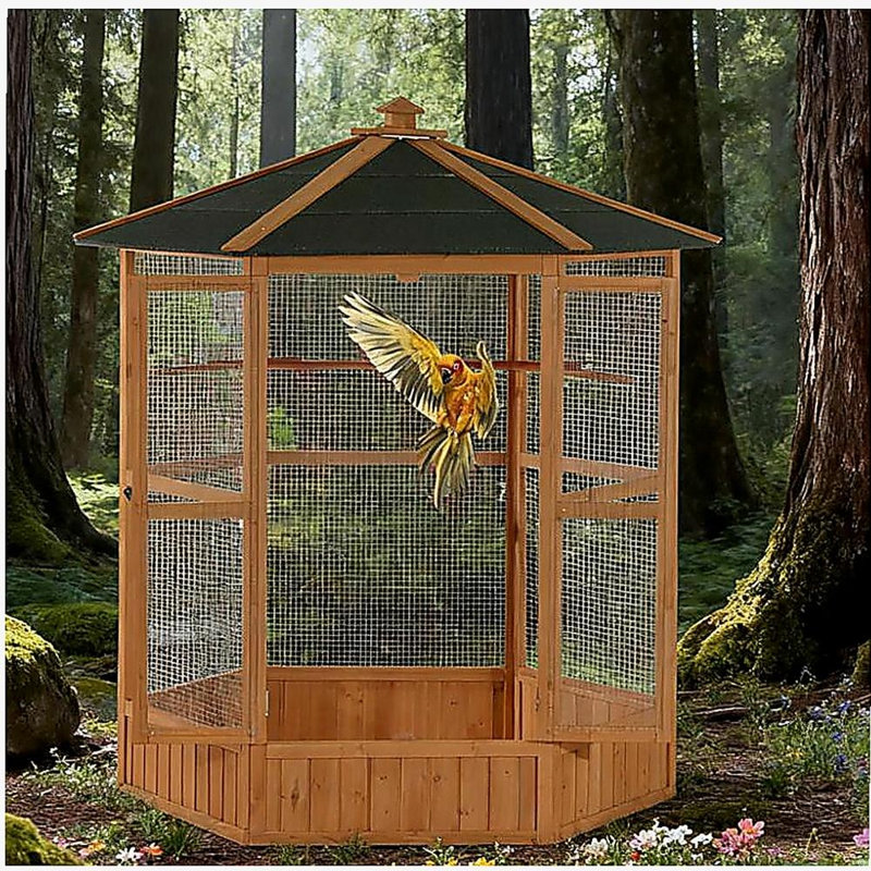 Cage à oiseaux en vol 69 po