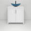 Meuble-lavabo simple 30 po avec lavabo moderne autoportant-1279746243
