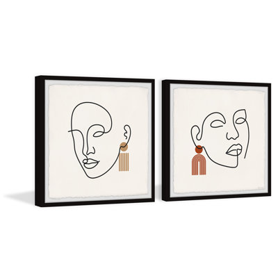 The Whispering Forces by Marmont Hill - 2 Piece Single Picture Frame Painting Set