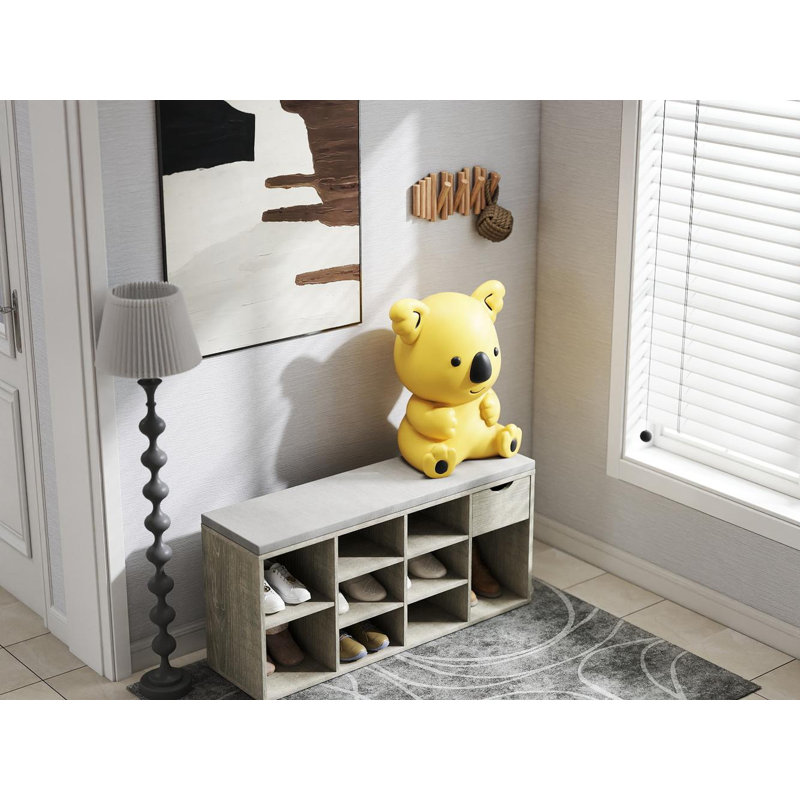 9 Pair Shoe Storage Bench