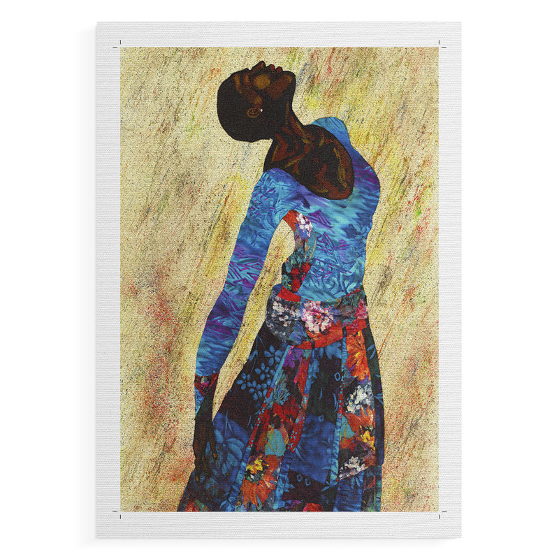 «Woman Strong IV», reproduction de toile seulement - non encadrée, H 36 po x l 24 po