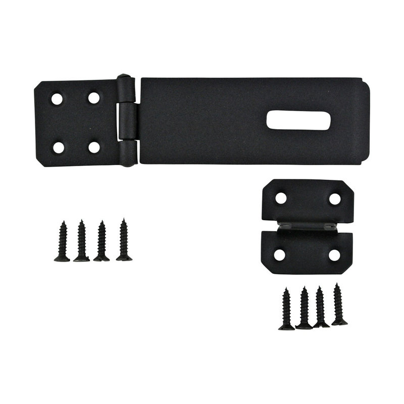 Fourniture de rénovateurs résistants à la rouille en fer forgé noir 5 7/8 po