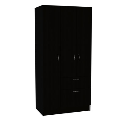 Ensemble de chambre à coucher 3 pièces, armoire + 2 tables de chevet