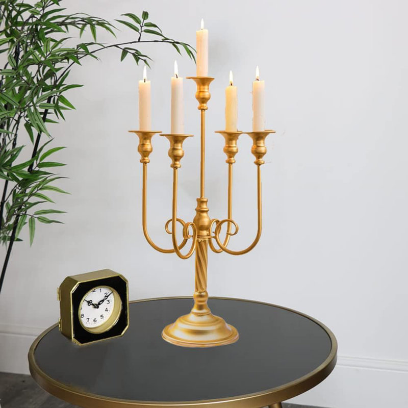 Set Of 15 Crystal Glass Lotus Tealight Candle Holders
