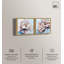 "Blush Pink Whimsy", ensemble de 2 reproductions d'art sur toile par -343044554-343044555-343044545