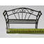 Banc de jardin en acier Chacko-25953529