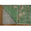 Tapis vert élégant 5 x 8