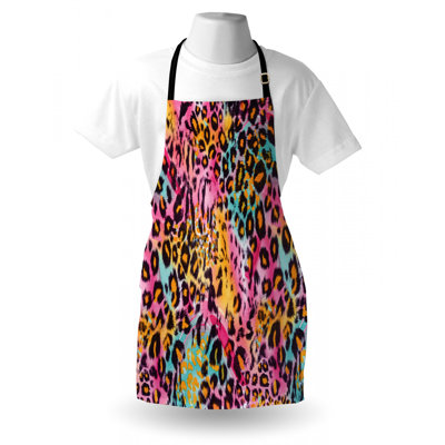 Tablier à l’impression leopard