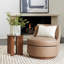 Latitudes Wool Geometric Area Rug in Brown