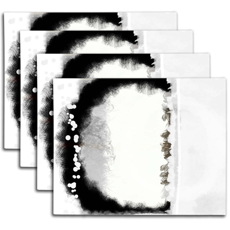 Napperon abstrait en polyester