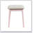 Beautiful Pink Vanity Dresser With LED Mirror And Stool, Ample Storage For Bedroom Elegance And Organization-126229667