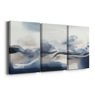ABSTRACT Series DCCCLXIV  -Custom Wrapped Gallery Canvas - 3 Pieces