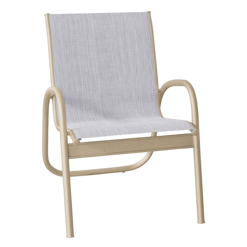 Fauteuil de patio Gardenella, Graphite texturé, Bijou