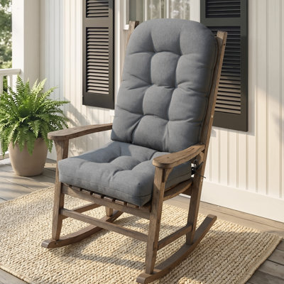 30‘’ H Indoor and Outdoor Seat/Back Cushion for Adirondack Chair