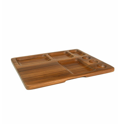 Sous Chef Multi Utility Platter - Handcrafted Sturdy Wooden Serving Platter