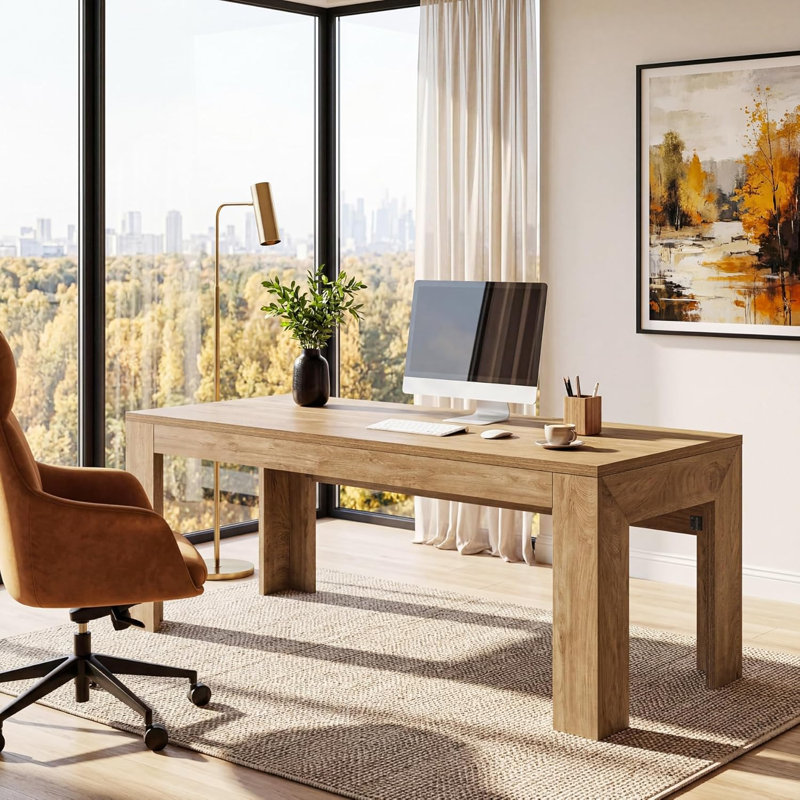 63" Executive Office Desk