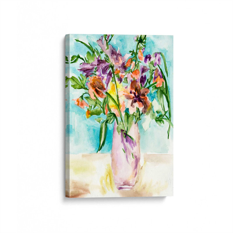 «Petals Unraveled I» par Melissa Wang, reproduction d'art sur toile, H 24 po x l 18 po, Toile tendue, Ne s’applique pas