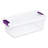 Sterilite 6 Qt Latch Storage Tote (12 Pack) and 66-Qt Latch Storage Tote (6 Pack)
