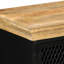 Buffet en bois de manguier massif 23,6 po x 11,8 po x 29,5 po