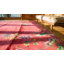 Tapis corail rectangulaire en laine noué à la main style art antique chinois des années 1920