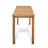 Latanja Patio Rectangular Acacia Wood Counter-Height Dining Table
