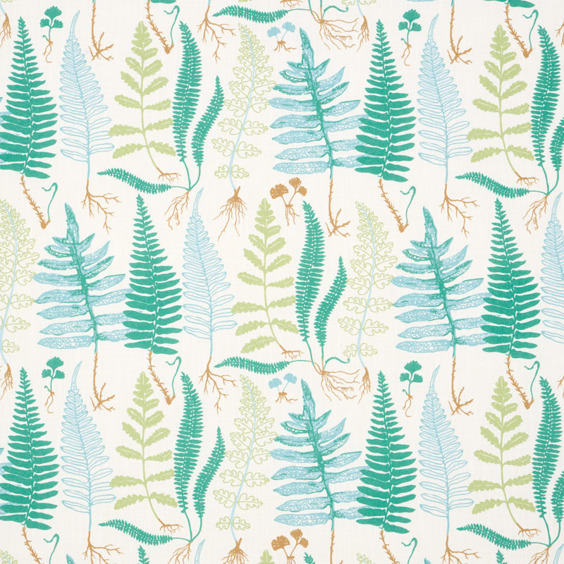 Halcott Indoor/Outdoor Fabric, Aqua