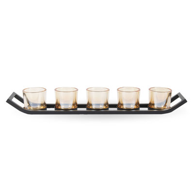 Metal Tabletop Candleholder