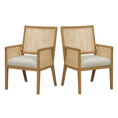 Chaise de salle à manger rembourrée Calira