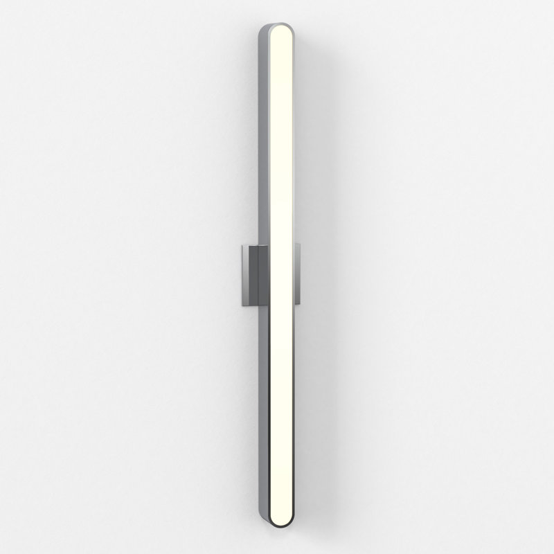 Atticus 3000K, Polished Chrome, 4.33" H x 35.43" W x 2.64" D