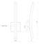 - Light LED Outdoor Armed Sconce-64113507