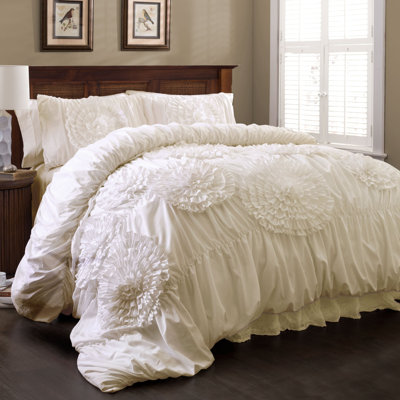 Serena Microfiber Traditional Comforter Set