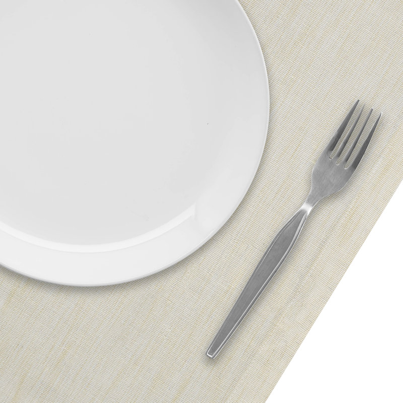 Chemin de table Acsa, Ivoire, 13 po x 54 po