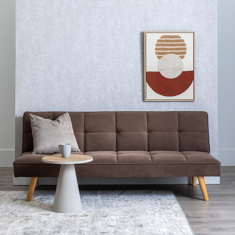 Skagway 3 Seater Sofa Bed, Taupe
