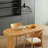 55.12"-70.87"Modern Extendable Dining Table With Removable Extension Leaves-2074986552
