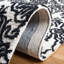 Tapis damassé en laine Anjalina-804239243