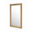Floor Mirror, Mixed Reclaimed Wood Frame, Traditional Profile, Natural Variation and Character, Natural
